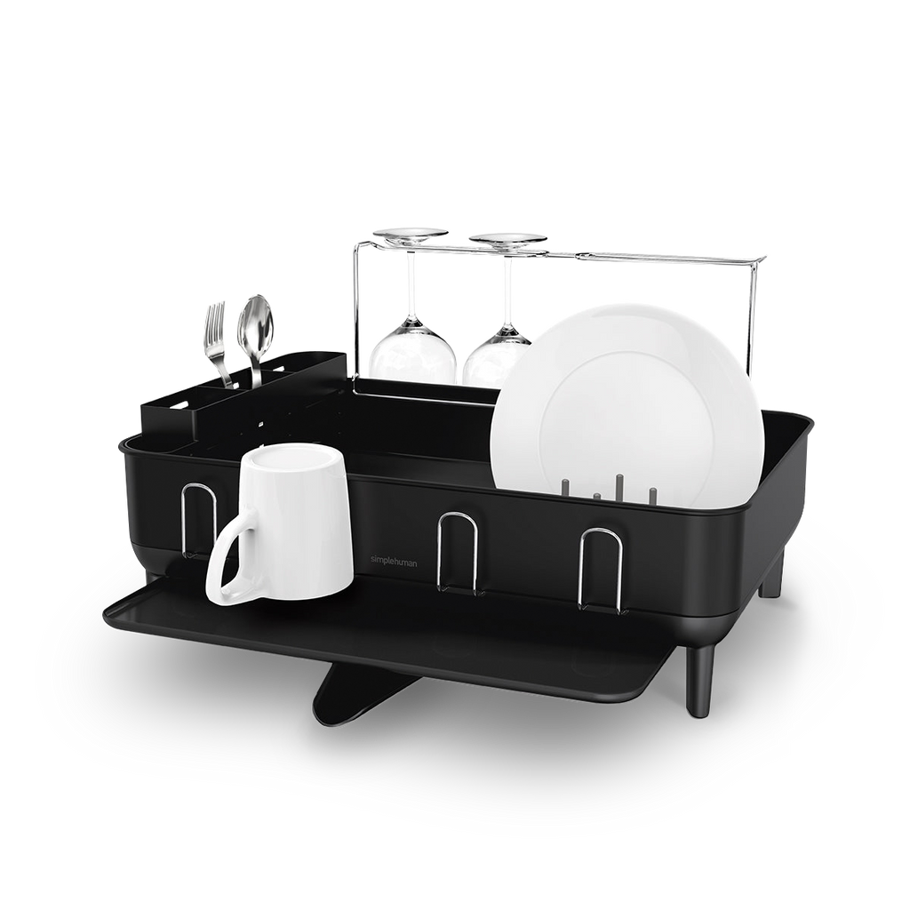 Steel Frame Dishrack with Sink Caddy
